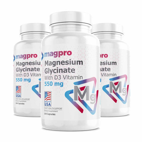 Glicinato de magnesio Oferta x 3