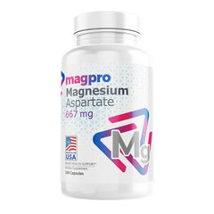 Aspartato de Magnesio 667mg, 100 cápsulas