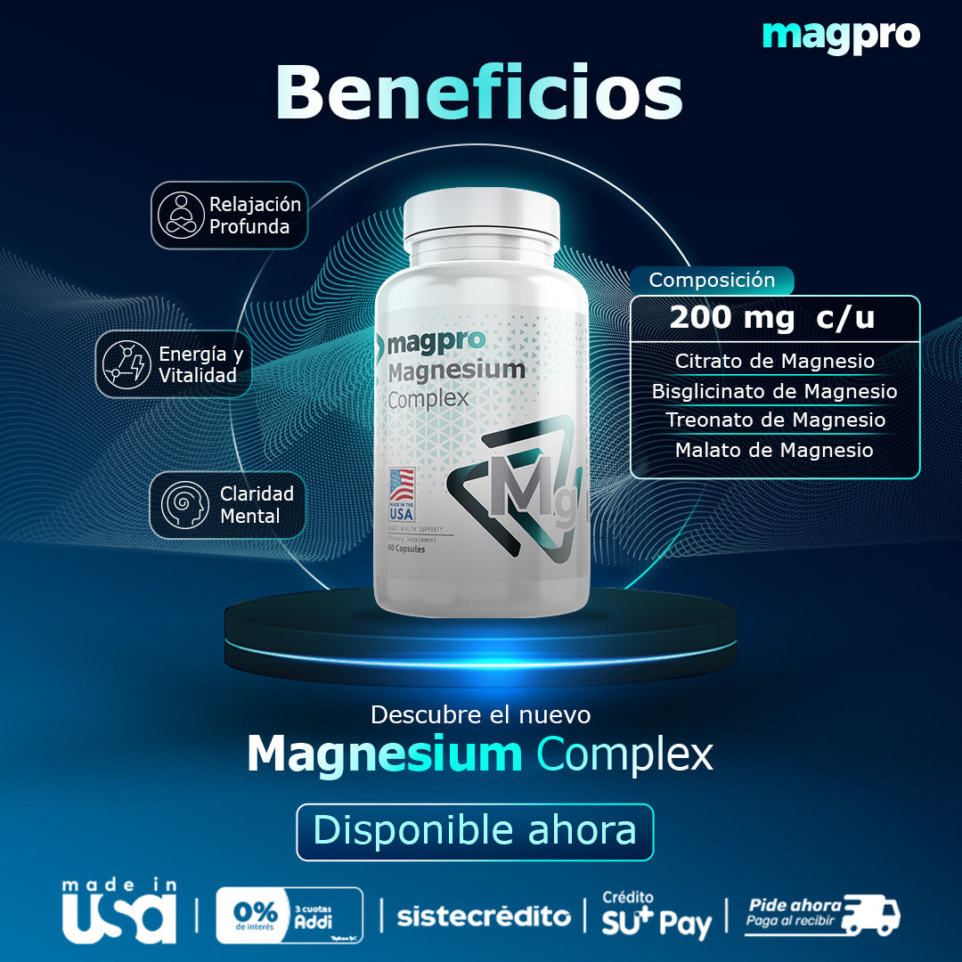 Magnesio Complex 60 cápsulas
