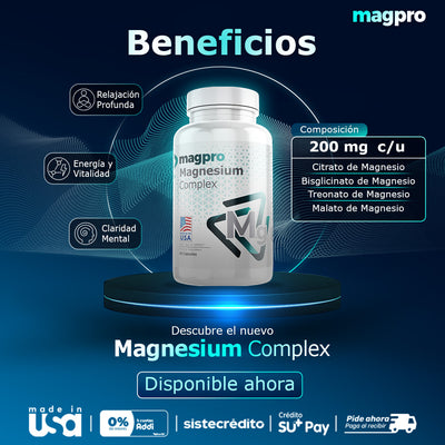 Magnesio Complex 60 cápsulas