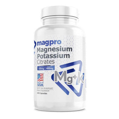 Citrato de magnesio y potasio, 100 cápsulas