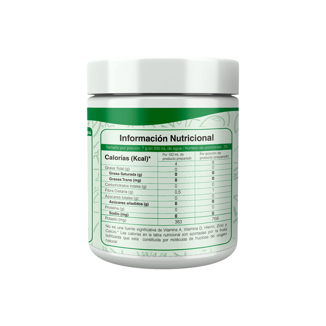 Citrato de Potasio Sabor Limón, 2000 mg
