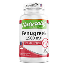 Fenogreco 1500 mg, 90 cápsulas