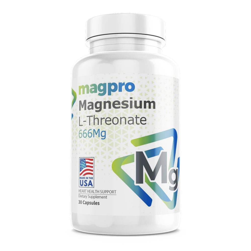 MAGNESIUM L-THREONATE | 666 MG | 30 CAPSULAS | MAGPRO