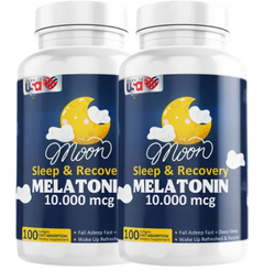 Melatonina 10 mg, 100 Cápsulas X2
