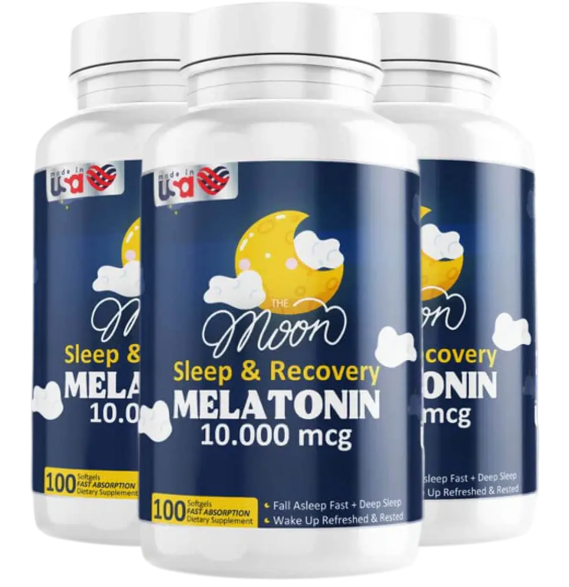 Melatonina 10 mg, 100 Cápsulas X3
