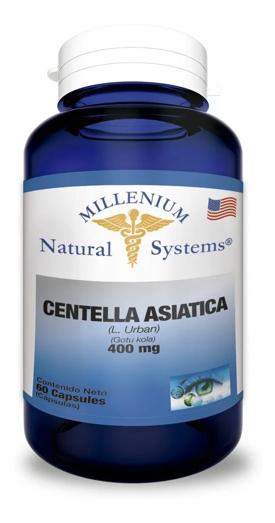 CENTELLA ASIATICA | 400 MG X 60 CAPSULAS