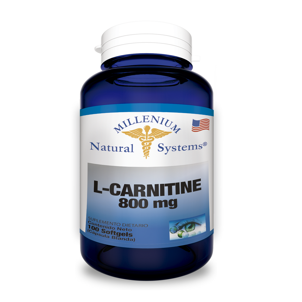 L-CARNITINE | 800 MG X 100 SOFGELS | NATURAL SYSTEM