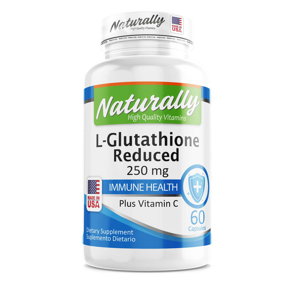 L-Glutatión | 250 mg | 60 Cápsulas | NATURALLY
