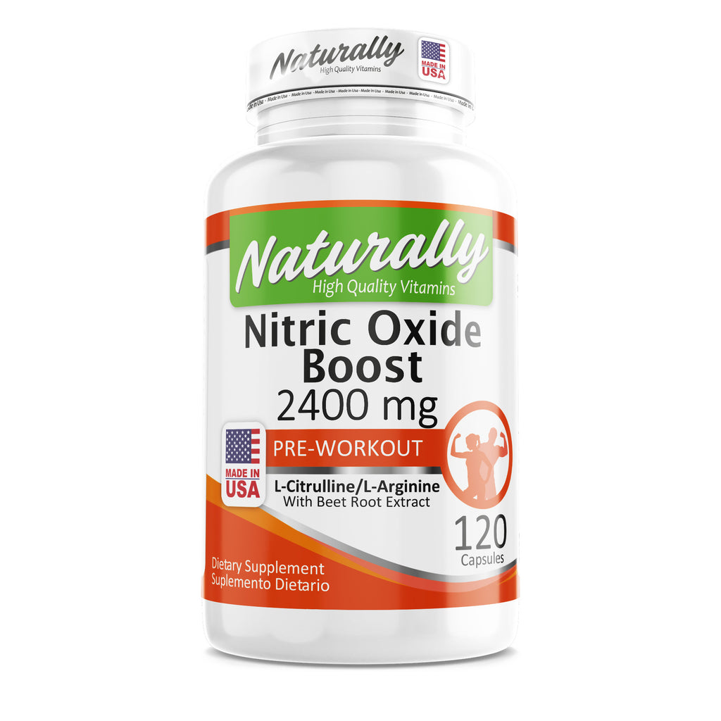 OXIDO NITRICO L-CYTRULLINE + L-ARGININE 2.400 MG X 120 CAPSULAS