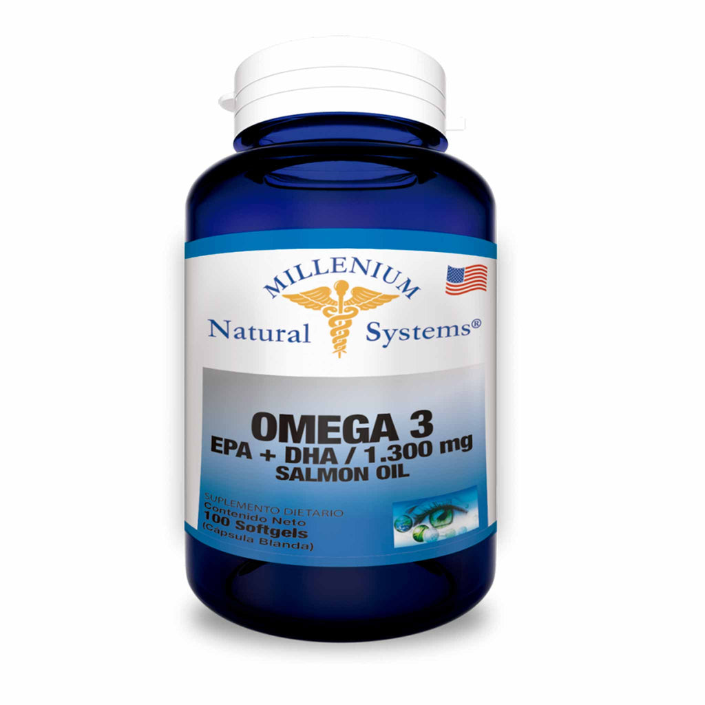 OMEGA 3 SALMON EPA + DHA  | 1300 MG