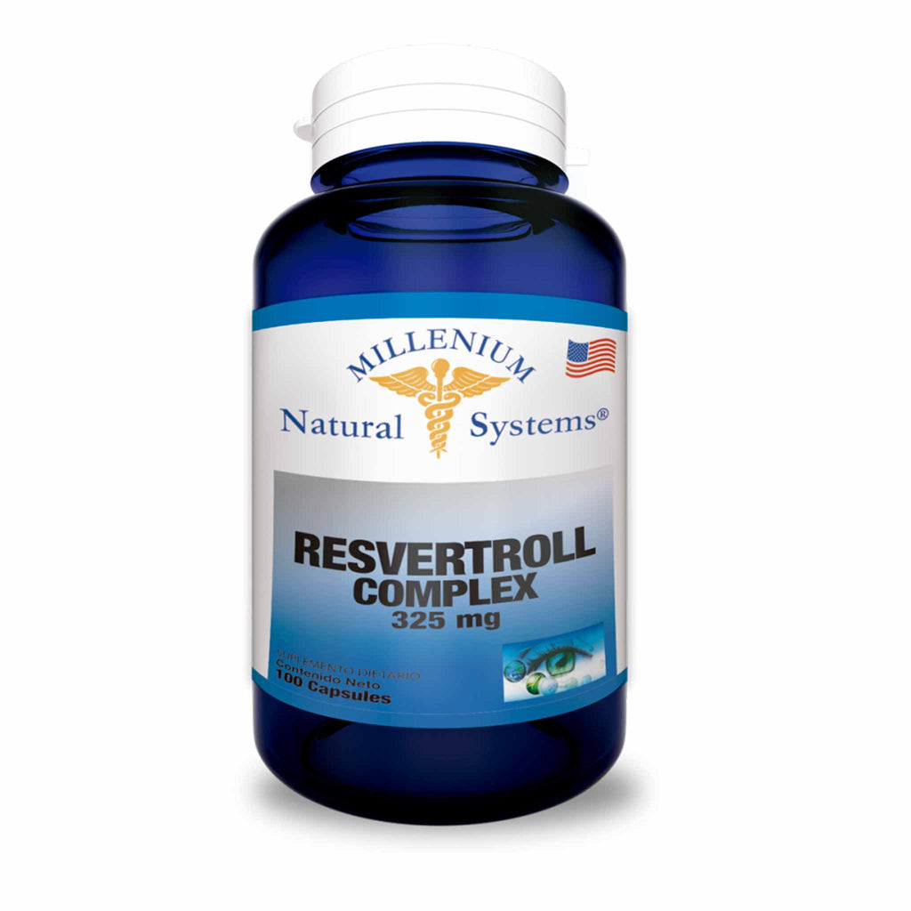 RESVERATROL COMPLEX | 325 MG | 100 CAPSULAS